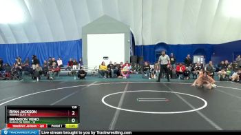 120 lbs Round 6 (8 Team) - Brandon Veno, Massillon Perry vs Ryan Jackson, Warner Elite