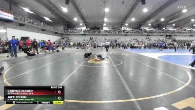 60 lbs Cons. Round 3 - Eziryah Harder, Belton Wrestling Club-A vs Jace Zeugin, Bonhomme Wrestling-AAA 