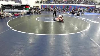 144 lbs Cons. Semi - Gunnar Whitlock, Lewiston vs Joshua Stone, Post Falls