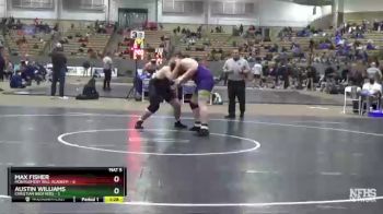 285 lbs Placement (4 Team) - Max Fisher, Montgomery Bell Academy vs Austin Williams, Christian Brothers