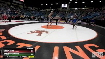 5A-190 lbs Semifinal - Omari Elias, Wichita-Kapaun Mt. Carmel vs Tate Hutchinson, Andover