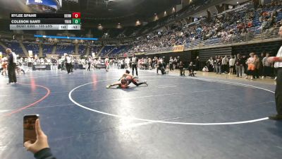 105 lbs 7th Place - Rylee Spahr, Bermudian Springs vs Coleson Santi, Yough