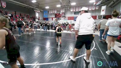 58-64 lbs Rr Rnd 3 - Layla Waldeck, Salina Wrestling Club vs Piper Pevehouse, Warner Eagles Youth Wrestling