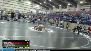 149 lbs Quarters & Wb (16 Team) - Tucker Roybal, Utah Gold vs Juan Soliz, Warriors Of Christ