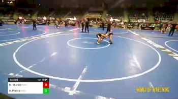 89 lbs Consi Of 8 #2 - Max Murillo, Rough House vs Alexander Pierce, Big Game WC