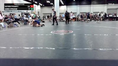 144 lbs Round 3 (6 Team) - Kayden Fogarty, C2X Academy vs James Strange, The Factory