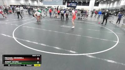 190 lbs Cons. Round 3 - Sonny Acuna, Legacy Wrestling Center vs Michael ODonnell, Connecticut