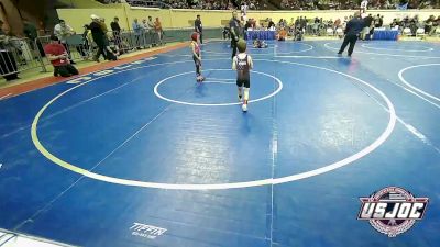 43 lbs Round Of 32 - Winston Bolay, Perry Wrestling Academy vs Willow Beyer-Lietz, Cache Wrestling Club