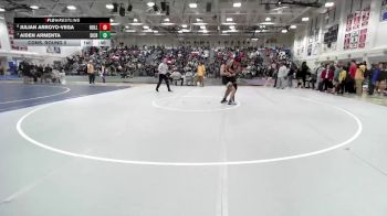 Boys 126 lbs Cons. Round 2 - Aiden Armenta, Silver Creek Boys vs Julian Arroyo-Vega, Hollister Boys