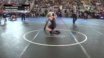 140 lbs Cons. Round 2 - Mezziah Guzman, G Boyz vs Brady Speakman, West Geauga