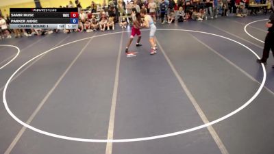 165 lbs Champ. Round 1 - Samir Muse, Wayzata vs Parker Judge