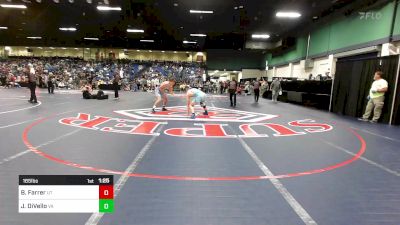 165 lbs Round Of 64 - Bradlee Farrer, UT vs Joey DiVello, VA