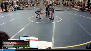 103 lbs Round 3 - Hayden Naneng, Bethel High School vs Jessica Leclair, Soldotna