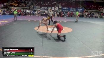 D 1 106 lbs Cons. Round 5 - Johnny Laris, St. Amant vs Gavyn Meadows, Zachary