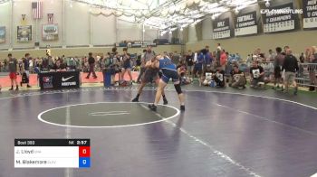 70 kg Consi Of 64 #1 - Jude Lloyd, Unattached vs Michael Blakemore, Cleveland Falcon Wrestling