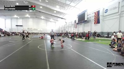 50 lbs 2nd Place - Elijah Beck, Top Rank Hammers vs Uila Peters, LV Bears WC