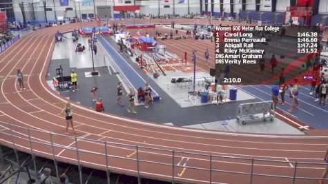 Women's 600m, Finals 6