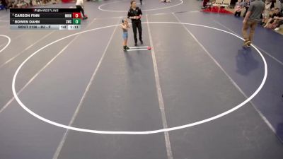 8U - G Quarters - Bo Johnson, Zimmerman Wrestling Club vs Maverick Hoffmann, New Ulm Rolling Thunder Wrestling Club