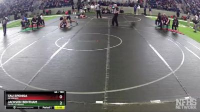 190 lbs Quarterfinal - Tau Epenisa, Silverado vs Jackson Bentham, Faith Lutheran