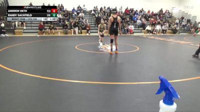 113-120 lbs Round 3 - Andrew Heth, Prairie, Cedar Rapids vs Randy Sackfield, Cedar Rapids Kennedy
