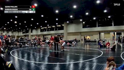 125 lbs Round 4 (6 Team) - Gavin Phillips, Team Arkansas vs Karson Rozas, Louisiana Mudbugs