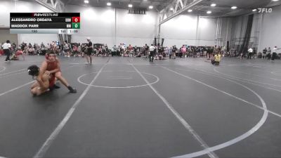 150 lbs Round 2 (6 Team) - Maddox Parr, Maryland Mallets vs Alessandro Ordaya, Dirty Den Wrestling