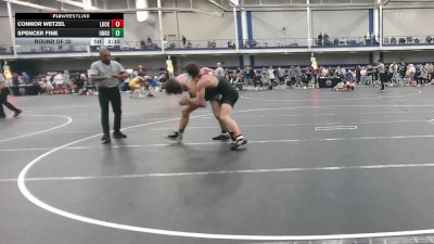 174 lbs Round Of 32 - Connor Wetzel, Lock Haven vs Spencer Fine, Unrostered - UnAttached
