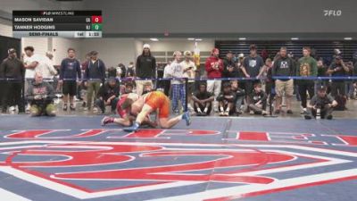 190 lbs Semifinal - Mason Savidan, CA vs Tanner Hodgins, NJ