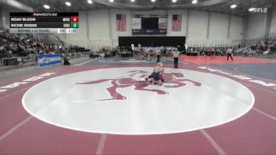 118 lbs Round 1 (3 Team) - Noah Bloom, Miller Place High Sch vs Richie Weber, Eden HS