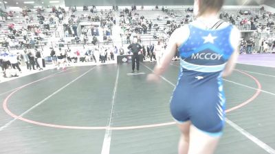 55 kg Champ. Rd Of 32 - Riley Rayome, Cardinal WC vs Makenzi McCoy, Sanderson Wrestling Academy