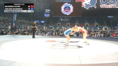 170 lbs Champ. Rd Of 128 - MacKenzie Lacoss, Maine vs Adelaide Holderman, Michigan
