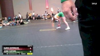 128 lbs Round 3 (4 Team) - Ambie Custard, Nebraska Queens Of The Corn 1 vs Aliena Osterbuhr, Nebraska Queens Of The Corn 3