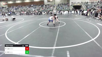 116 lbs Semifinal - Parker Lee, Ramona Dawg Pound vs Zaiden Hill, Nevada Elite