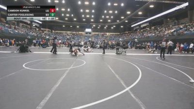 125 lbs Champ. Round 3 - Camdon Kunkel, Labette Community College vs Carter Foglesong, Northeastern Oklahoma A&M