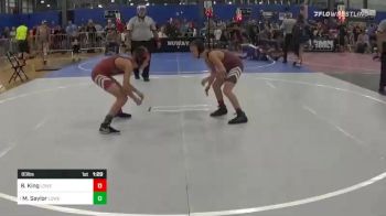 83 lbs Rr Rnd 1 - Braddock King, Lowell Wrestling vs Mason Saylor, Lowell Wrestling