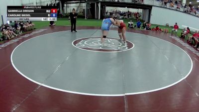 207 lbs Gabriella Oregon, Ohio Scarlet vs Caroline Biegel, New Jersey