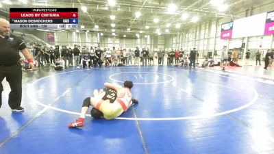 138 lbs 1st Place Match - Alan Salguero Jr, Team Aggression Wrestling Club vs Mason DesRochers, COBRA ALL-STARS / Cobra Wrestling Systems LLC