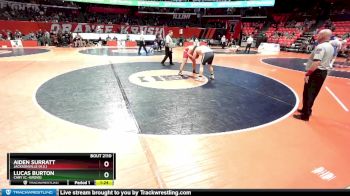 2A 285 lbs Champ. Round 1 - Lucas Burton, Cary (C.-Grove) vs Aiden Surratt, Jacksonville (H.S.)