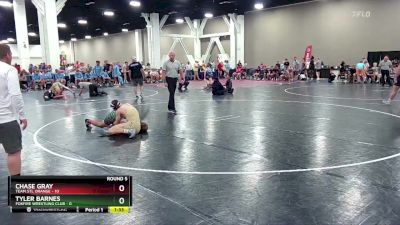 120 lbs Round 5 (8 Team) - Chase Gray, Team STL Orange vs Tyler Barnes, Foxfire Wrestling Club