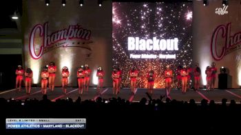 Power Athletics - Maryland - Blackout [2025 L6 Limited - Small Day 1] 2025 Champion Cheer and Dance Grand Nationals