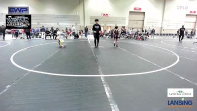 69 lbs Semifinal - Kommon Cunanan, Valiant Prep Wrestling Club vs Greyson Ringler, Michigan Premier WC - (A)