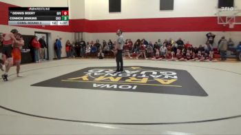150 lbs Cons. Round 3 - Connor Jenkins, Charles City vs Dennis Beery, Garner-Hayfield/Ventura