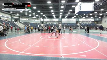 141 lbs Cons. Round 4 - Ivan Lopez, Reinhardt University (GA) vs Robert Meza Iii, Missouri Baptist University