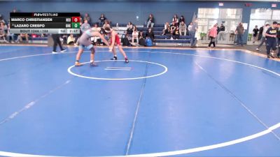 184 lbs Cons. Round 3 - Lazaro Crespo, Nebraska-Kearney vs Marco Christiansen, Nebraska