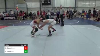 86 lbs Consi Of 16 #2 - Aden Rangel, Storm vs Ethan Immel, Wisconsin Iron