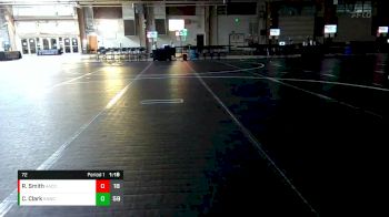 72 lbs Round 4 (8 Team) - Cayden Clark, Ranger WC vs Rowen Smith, AACO Allstars