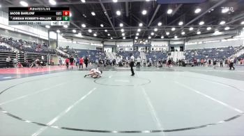 165 lbs Cons. Round 2 - Jacob Barlow, Cumberland (Tenn.) vs Jordan Roberts-Mallek, Life NCWA