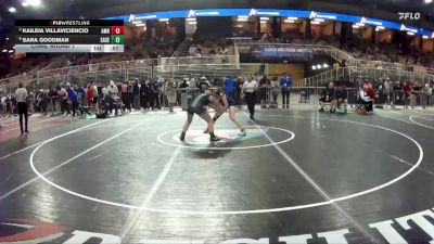 125 lbs Cons. Round 1 - Kaileia Villaviciencio, Archbishop Mccarthy Hs vs Sara Goodman, Sandalwood Senior