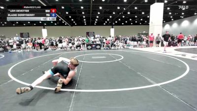 126 lbs Champ. Rd Of 32 - Levi DeVetter, IronHawk Wrestling Academy, NE vs Blaine Derryberry, Primal Wrestling Academy