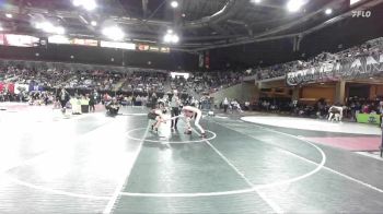 120 lbs Champ. Round 1 - Kolton Whiting, Columbia vs Jacob (JJ) Findlay, Newport